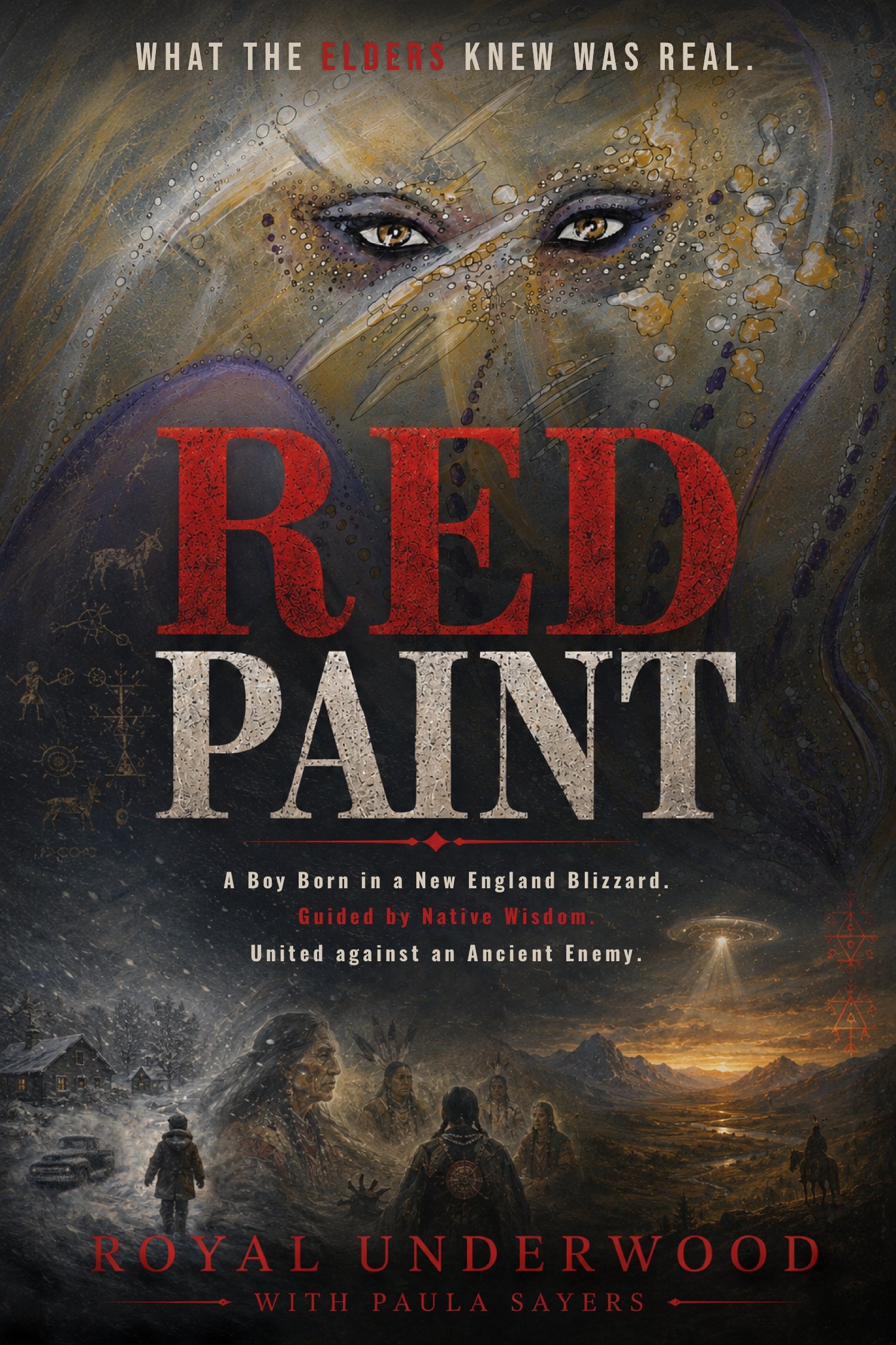 Red Paint Book Cover
